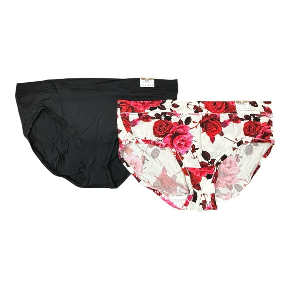 Cacique Comfort Bliss Hipster Briefs 2-Pack | Size 22/24 (3X) | NWT